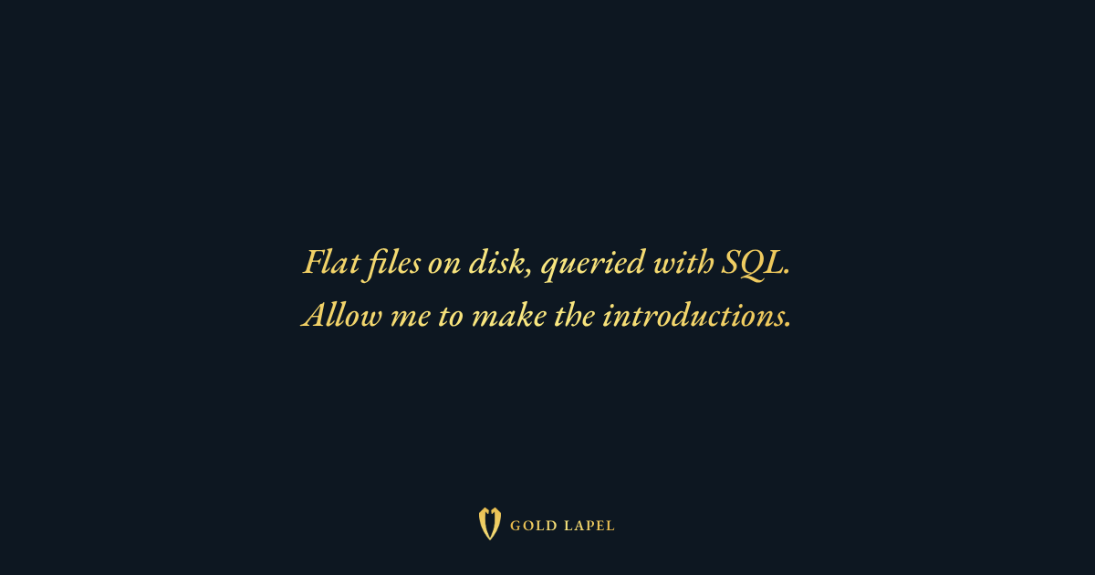 Postgresql Server File Types file_fdw: Query Flat Files as PostgreSQL Foreign Tables | Gold Lapel